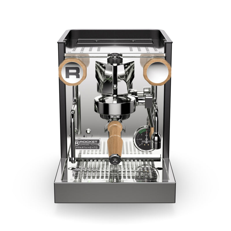 Rocket Appatramento TCA espresso machine - black/wood