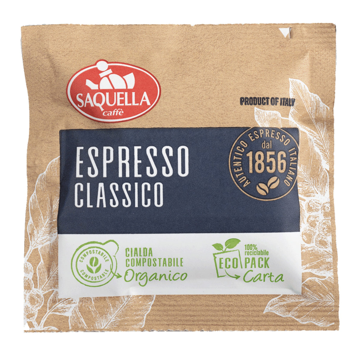 Saquella Cialda Classico pods - 50 pcs