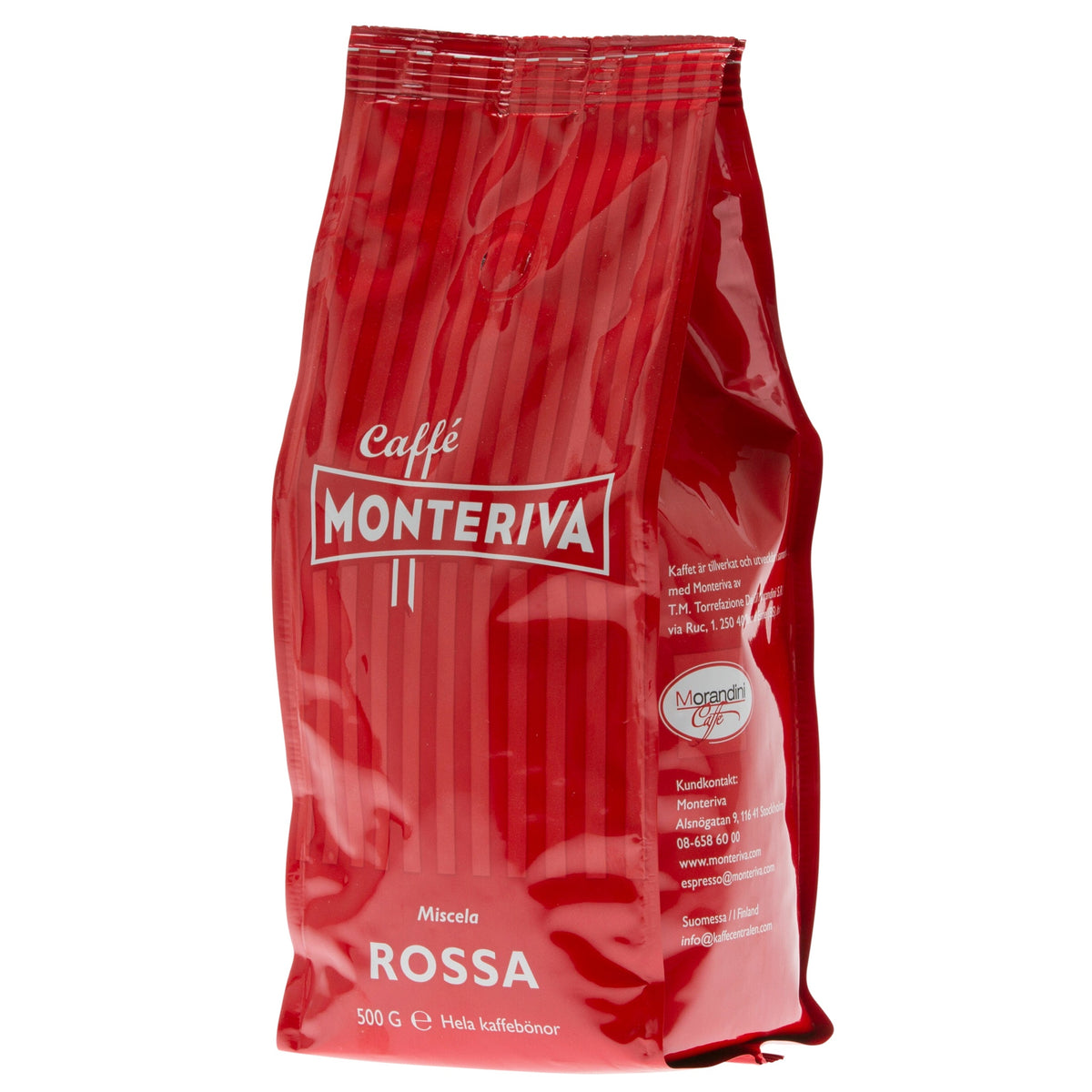 Monteriva Rossa hela kaffebönor espresso - 500g