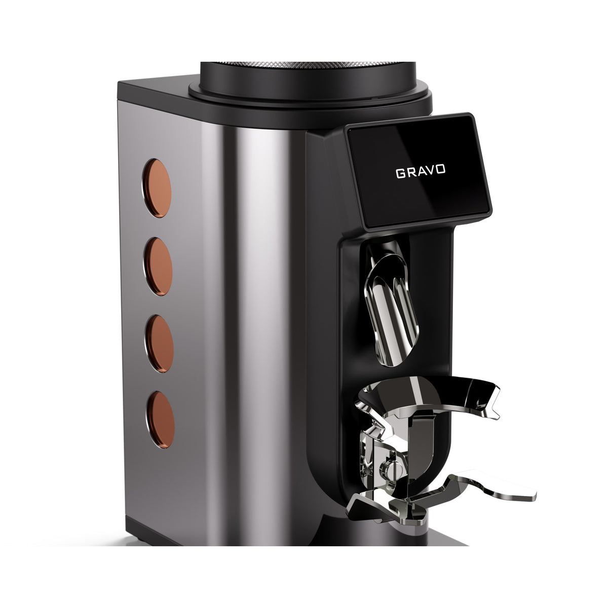 Rocket Espresso Gravo kaffekvarn - krom/koppar