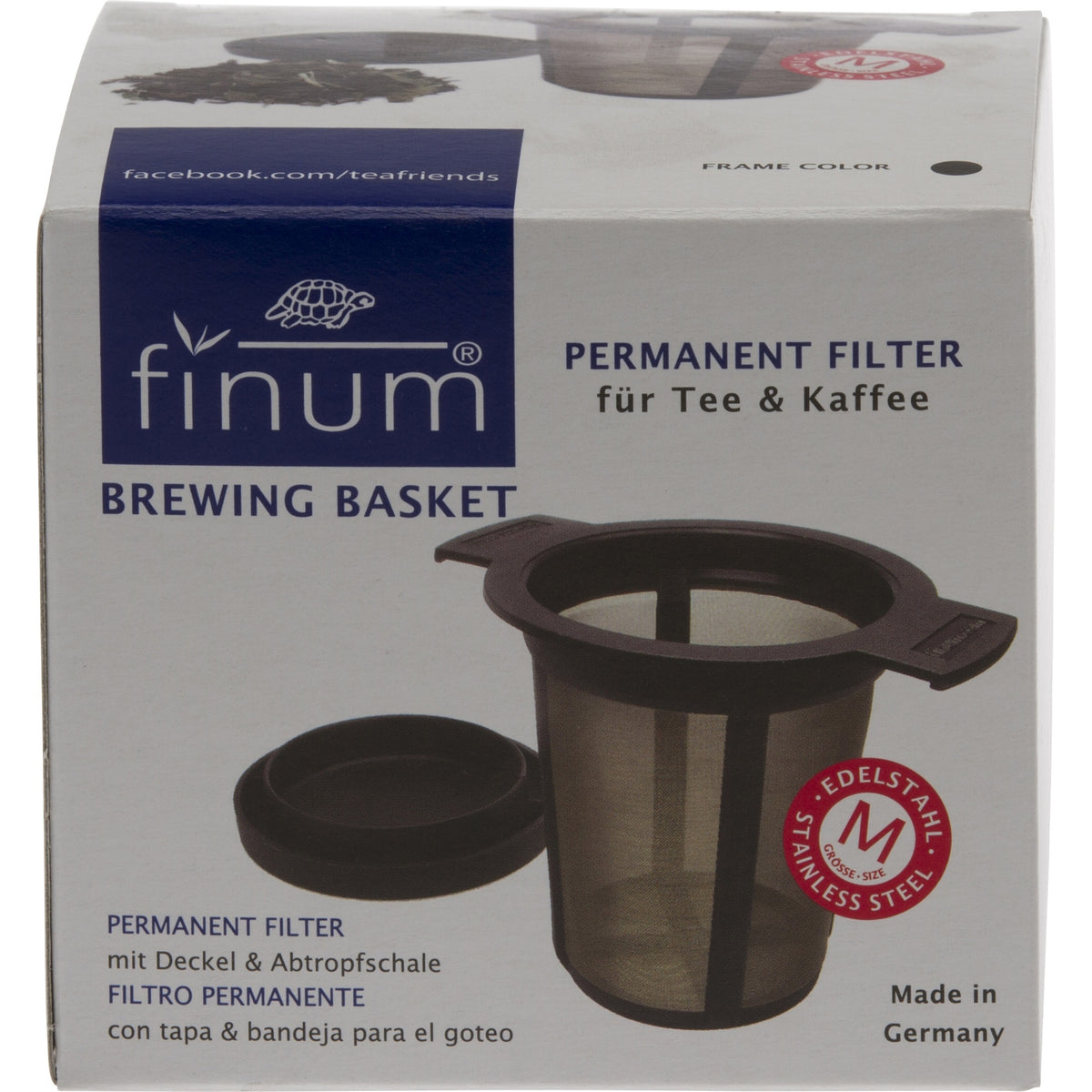 Permanent tea filter