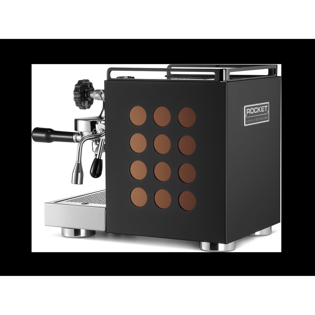 Rocket Espresso Appartamento espressomaskin - svart/koppar