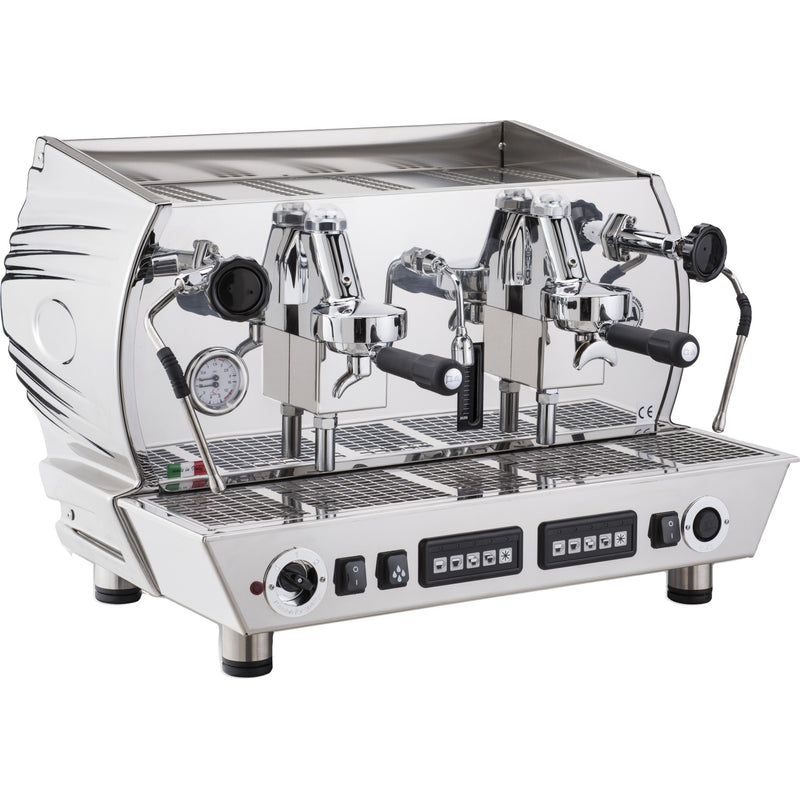 La Nuova Era Altea Vintage 2-grupp espressomaskin - krom