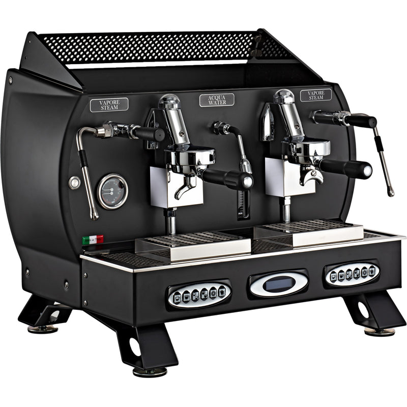 La Nuova Era Altea Anniversario 2-grupp espressomaskin - svart