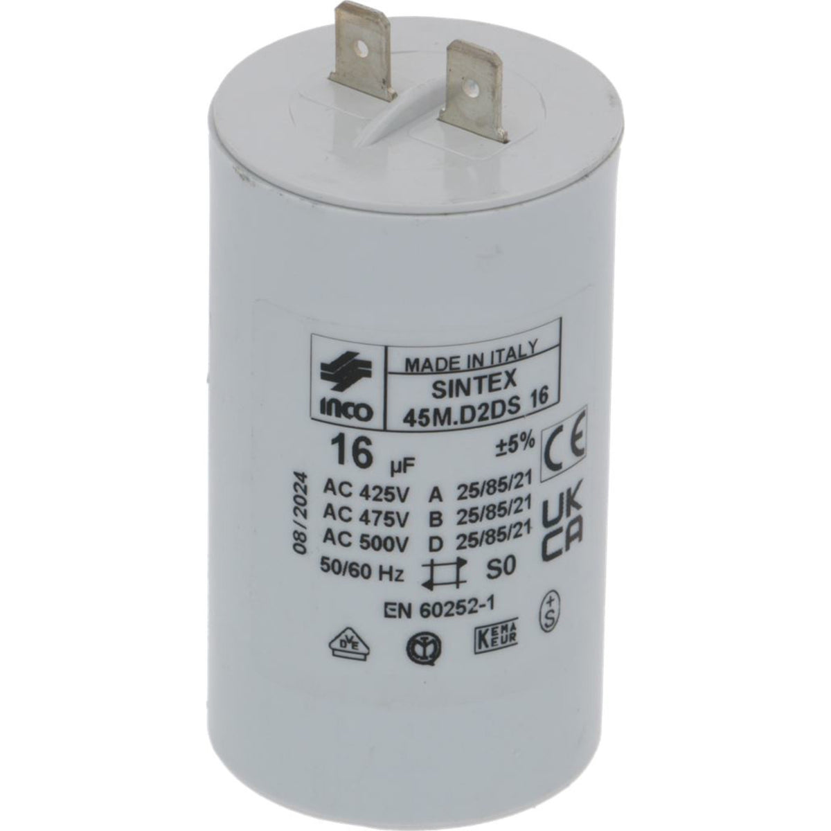 Kondensator 16 MF Helios 80