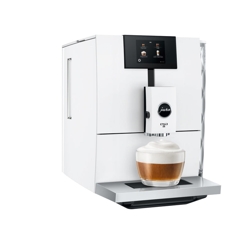 Jura ENA 8 kaffemaskin - full nordic vit (EC)