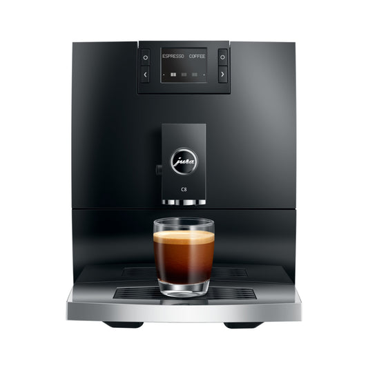 Jura C8 coffee machine - piano black (EA)