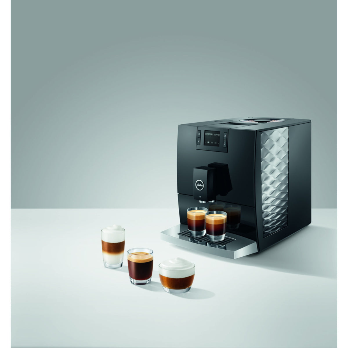 Jura C8 coffee machine - piano black (EA)