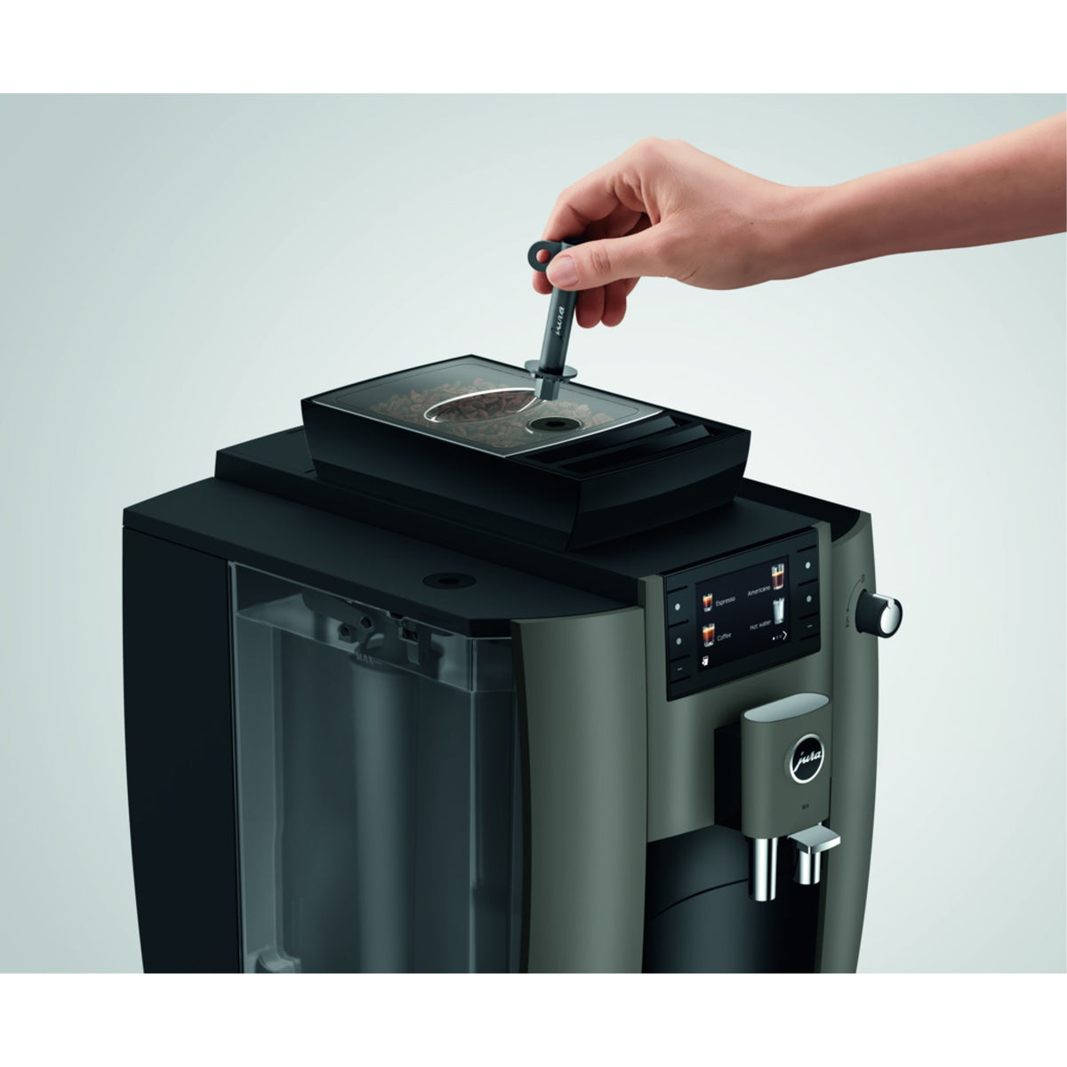 Jura W4 kaffemaskin - dark inox (EA)