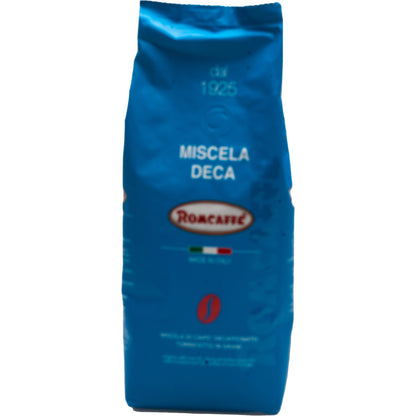 Romcaffe Decaffeinato hela kaffebönor espresso - 500g