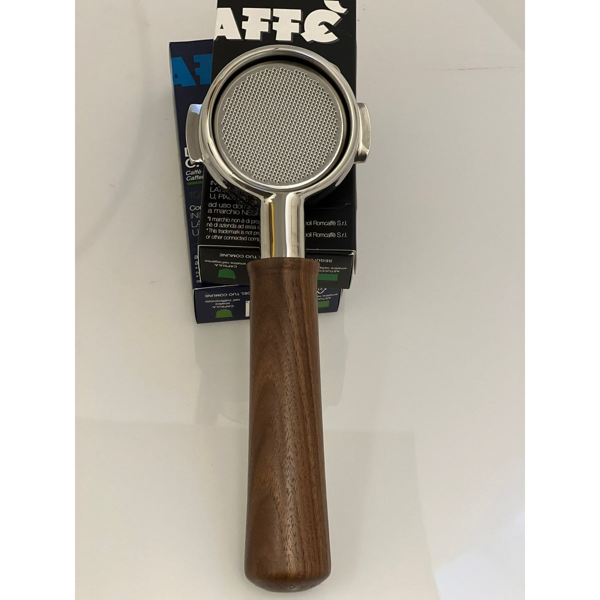 Bottomless Portafilter Walnut