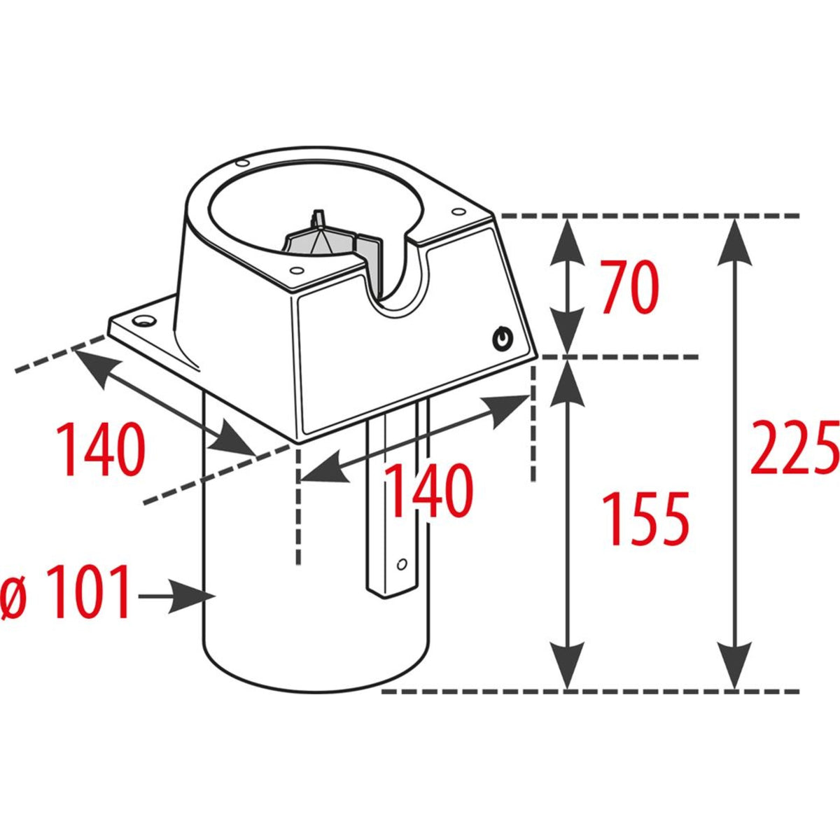 Electric filter holder cleaner Evo