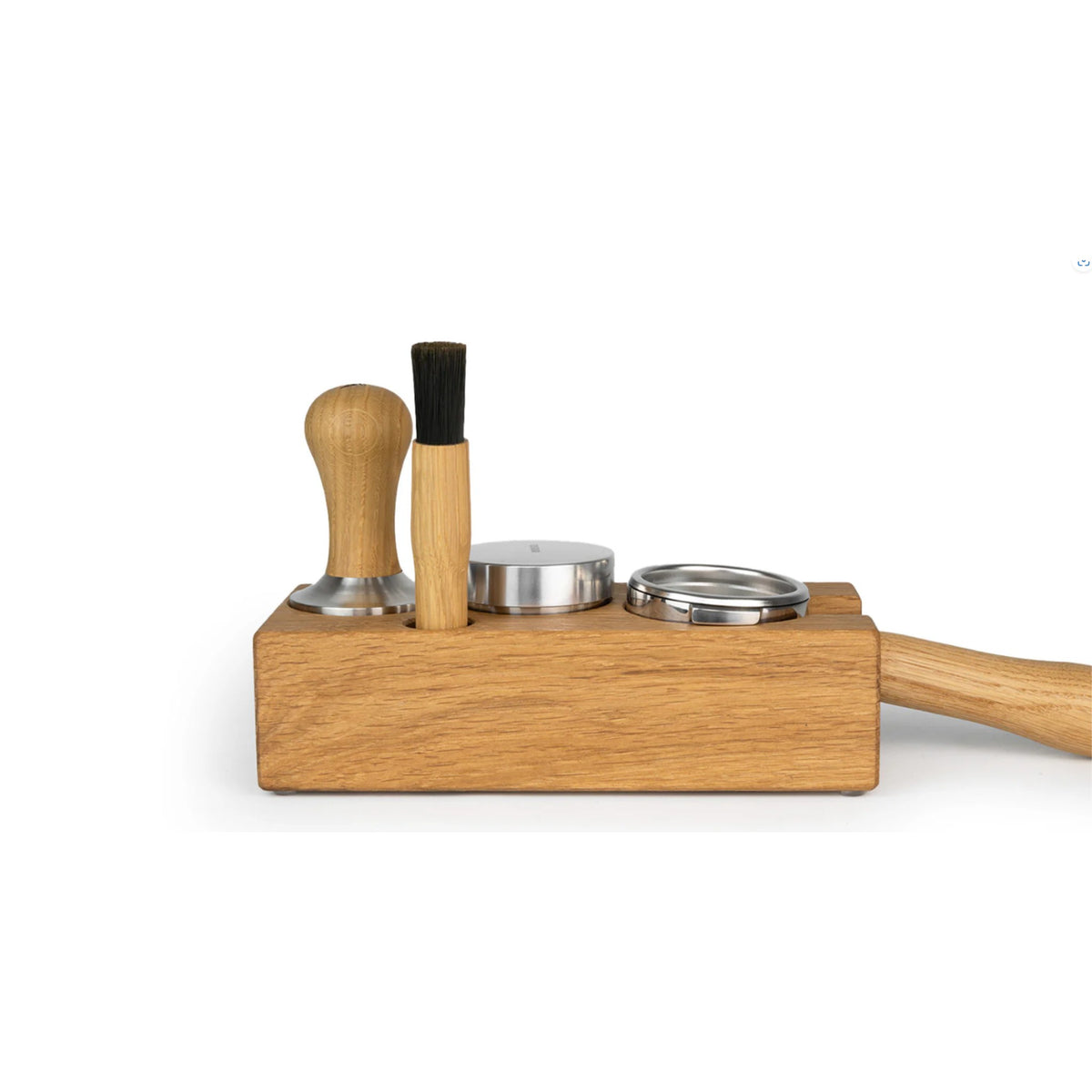 Brewspire Tamping Station - oak