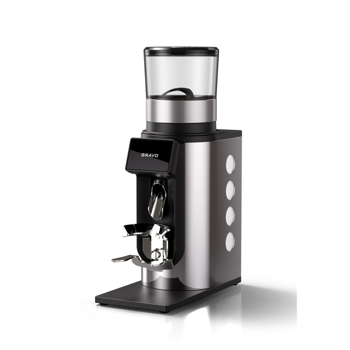 Rocket Espresso Gravo kaffekvarn - krom/vit