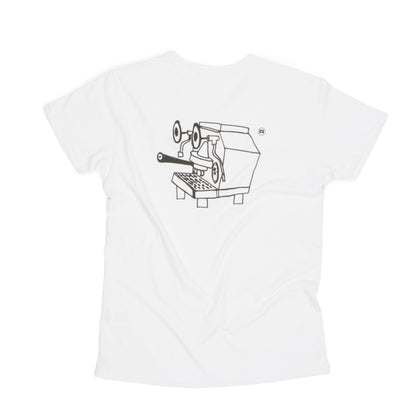 T-shirt Premium Vit - herrstorlek L