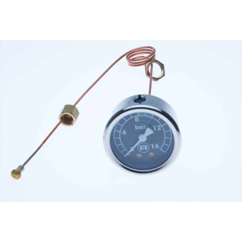 Manometer pump Evo V2 0-16 bar black