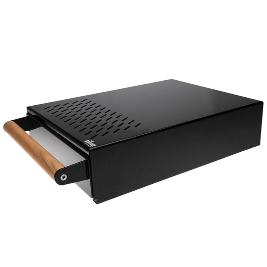 Monteriva Grounds Control planter box - black/wood - 280mm