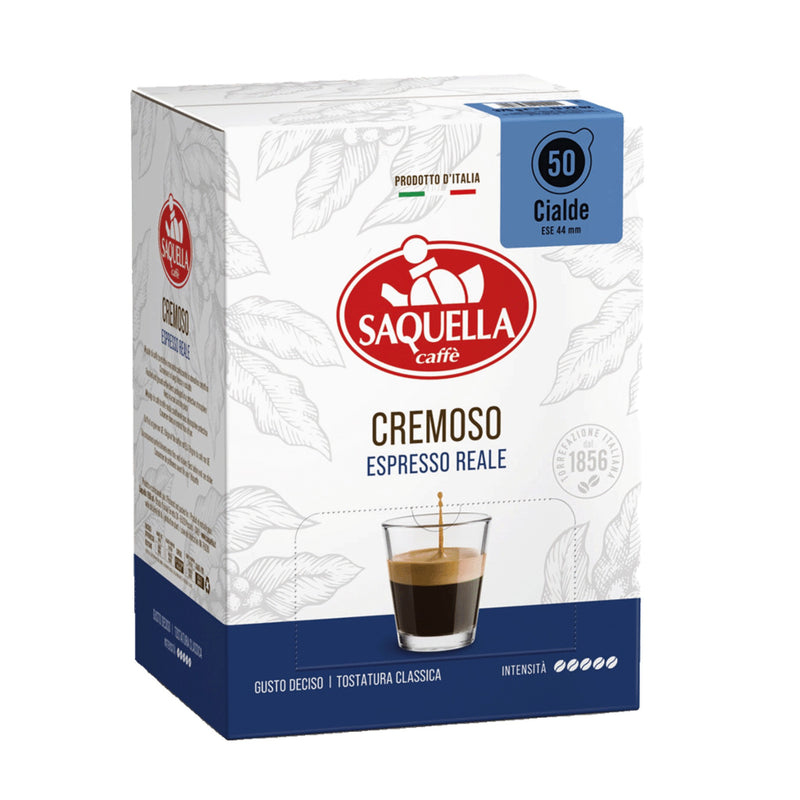 Saquella Cialda Cremoso pods - 50 pcs
