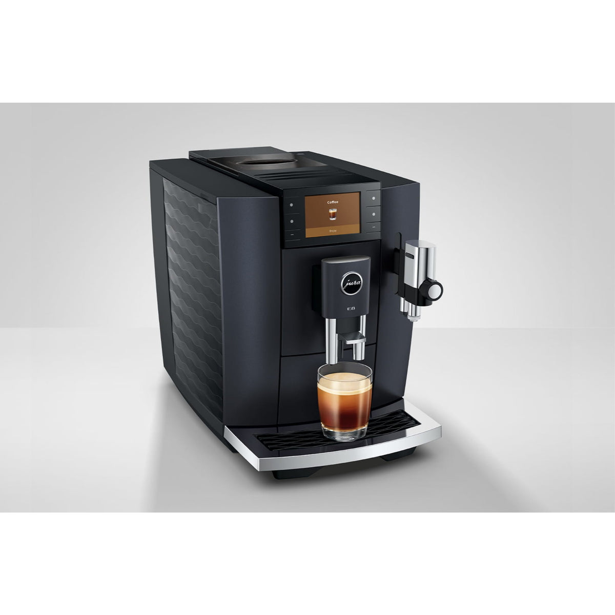 Jura E8 kaffemaskin - cosmic svart (ED)