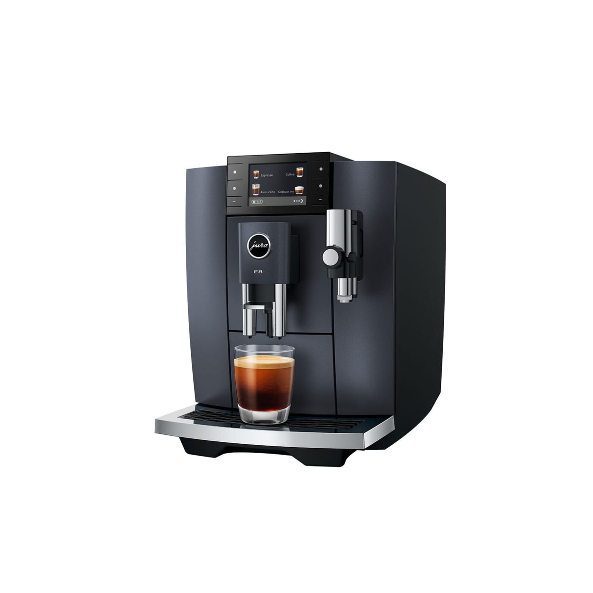 Jura E8 kaffemaskin - cosmic svart (ED)