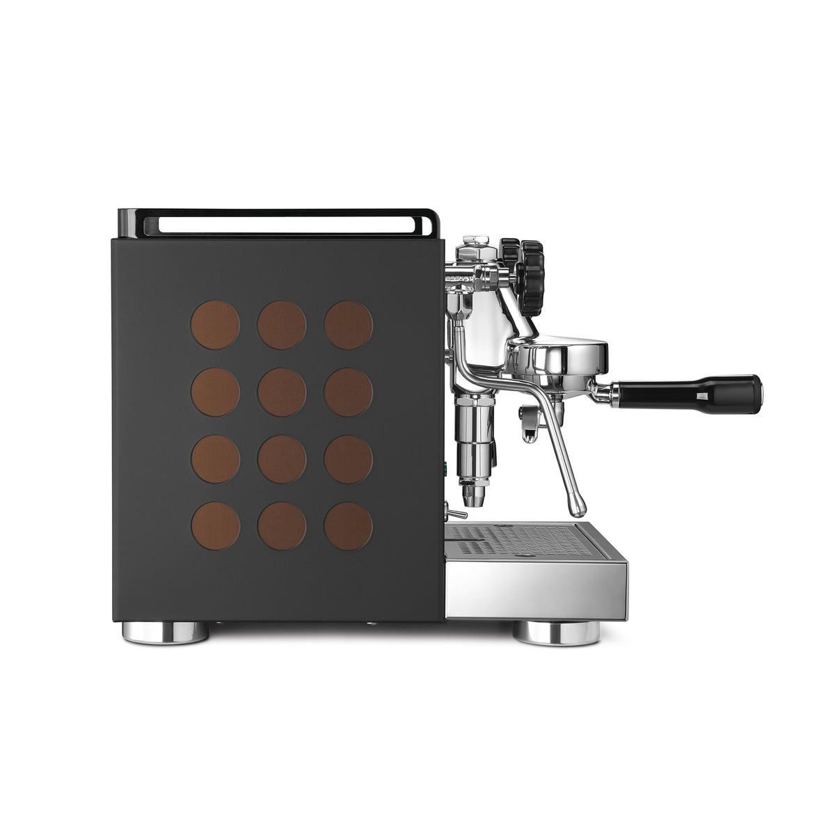 Rocket Espresso Appartamento espressomaskin - svart/koppar