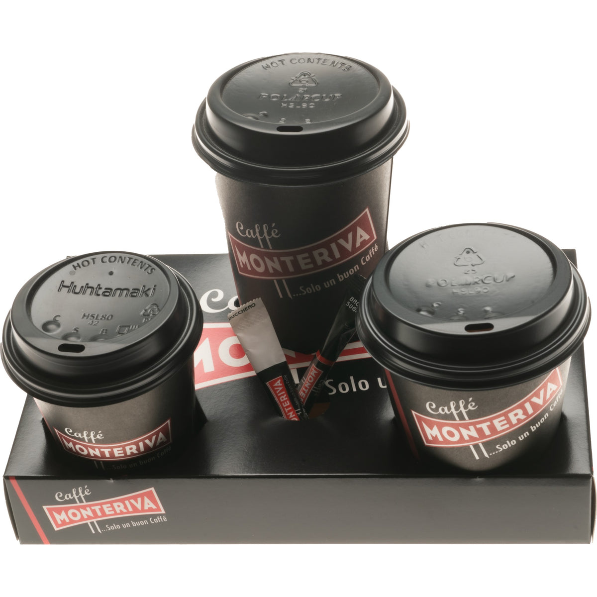 Tray for 3 cups - 200 pcs
