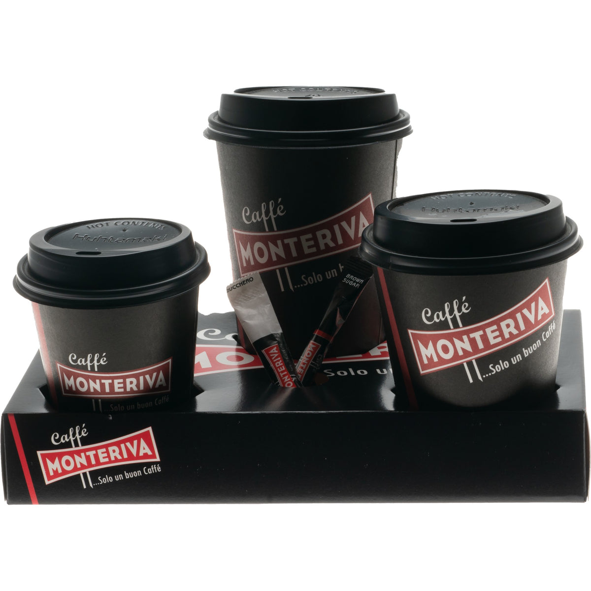 Tray for 3 cups - 200 pcs