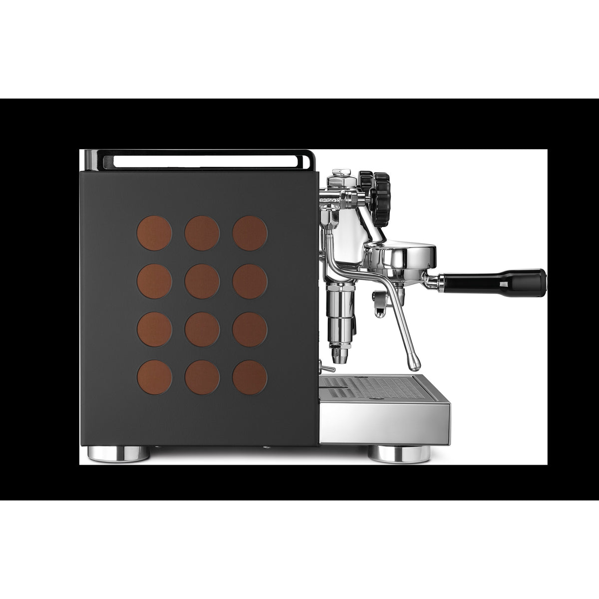 Rocket Espresso Appartamento espressomaskin - svart/koppar