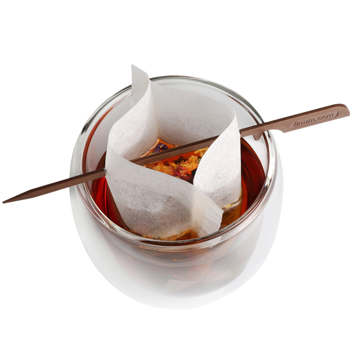 Tea infuser with holder