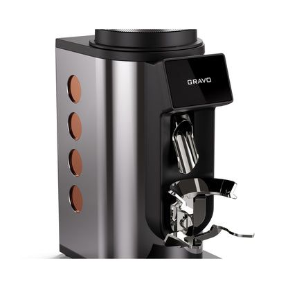 Rocket Espresso Gravo kaffekvarn - krom/koppar