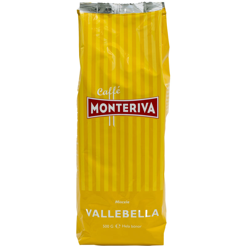 Monteriva Vallebella Whole Bean Espresso - 500g
