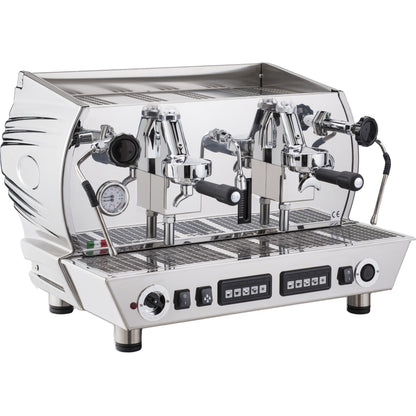 La Nuova Era Altea Vintage 2-group espresso machine - chrome
