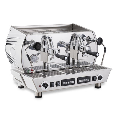 La Nuova Era Altea Vintage 2-group espresso machine - chrome
