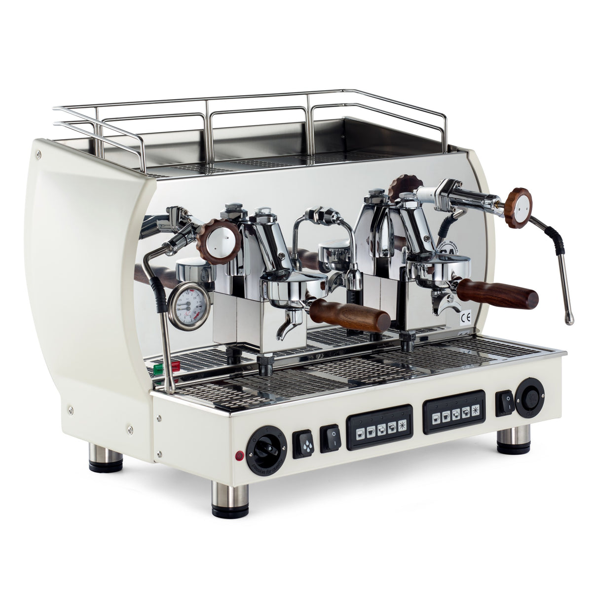 La Nuova Era Altea wood 2-group espresso machine