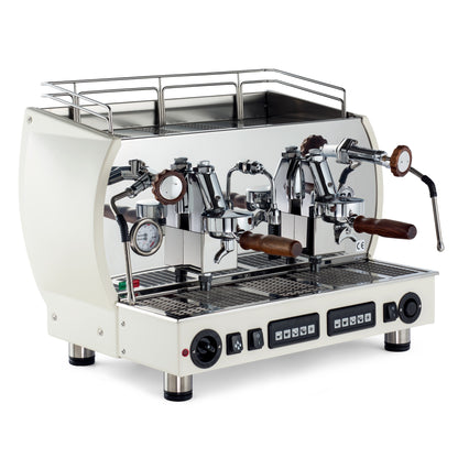La Nuova Era Altea wood 2-group espresso machine