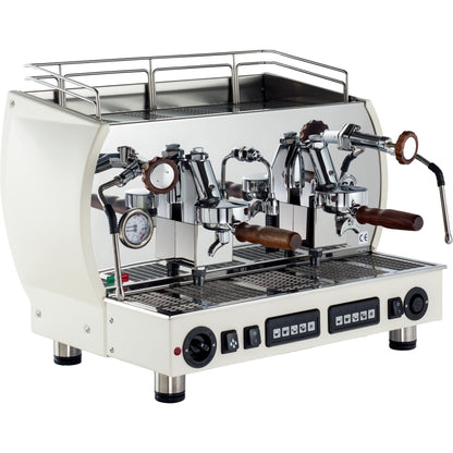 La Nuova Era Altea wood 2-group espresso machine