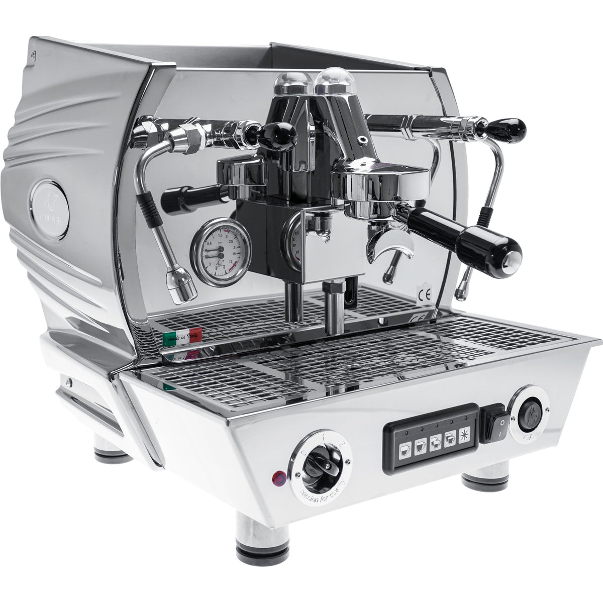 La Nuova Era Altea Vintage 1-grupp espressomaskin - krom