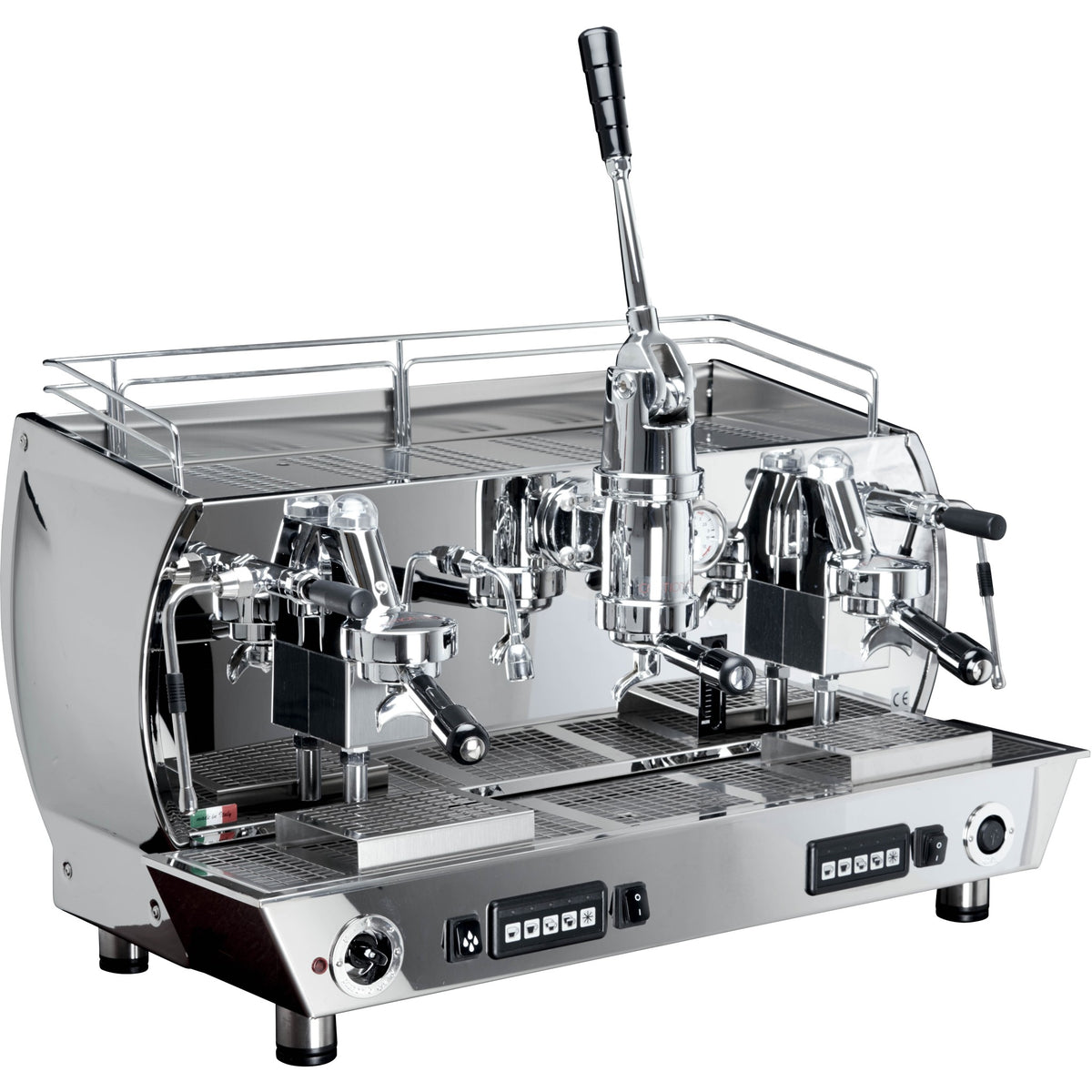 La Nuova Era Altea Hybrid 3-grupp espressomaskin - krom