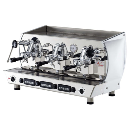 La Nuova Era Altea Vintage 3-group espresso machine - chrome