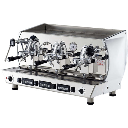La Nuova Era Altea Vintage 3-group espresso machine - chrome