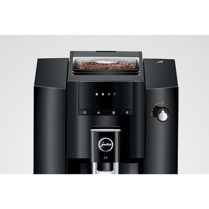 Jura E4 kaffemaskin - piano svart (EA)