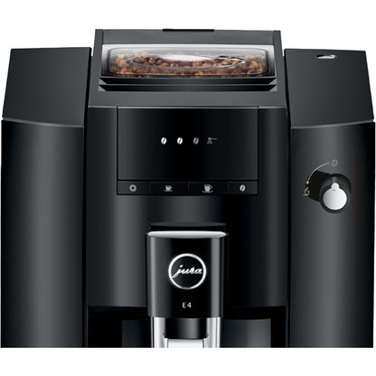Jura E4 kaffemaskin - piano svart (EA)
