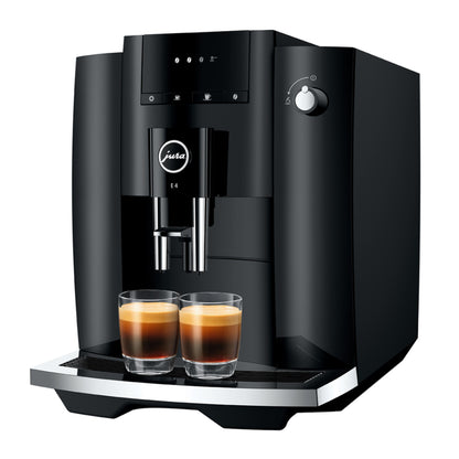 Jura E4 kaffemaskin - piano svart (EA)