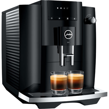Jura E4 kaffemaskin - piano svart (EA)
