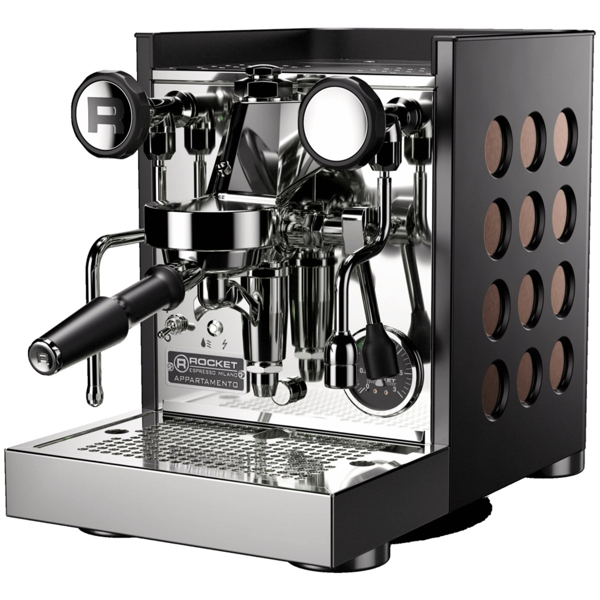 Rocket Espresso Appartamento TCA espressomaskin - svart/koppar