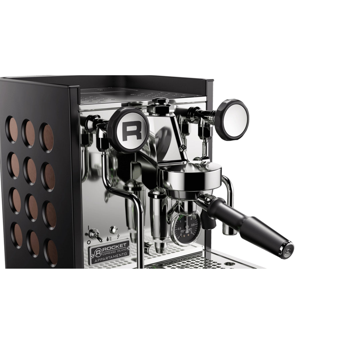 Rocket Espresso Appartamento TCA espressomaskin - svart/koppar