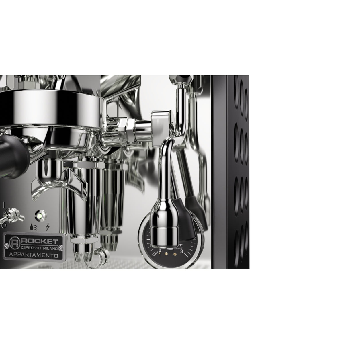 Rocket Espresso Appartamento TCA espressomaskin - svart/koppar