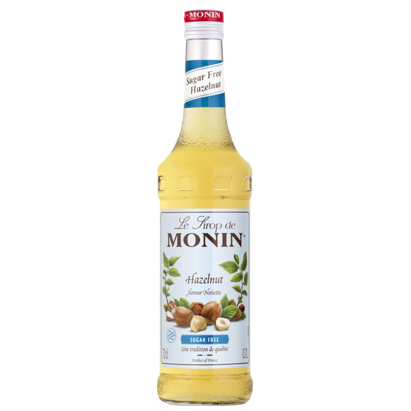 Monin Sugar-Free Hazelnut Syrup - 70cl
