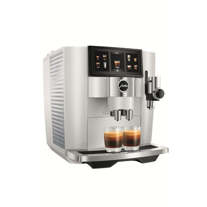 Jura J8 Twin kaffemaskin - diamond vit (EA)