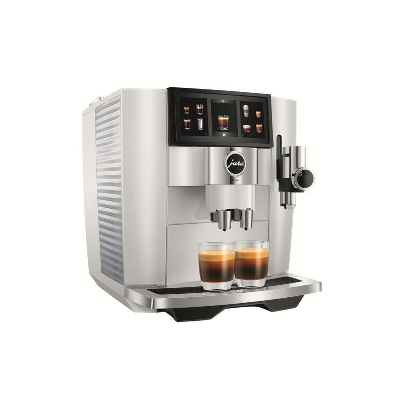 Jura J8 Twin kaffemaskin - diamond vit (EA)